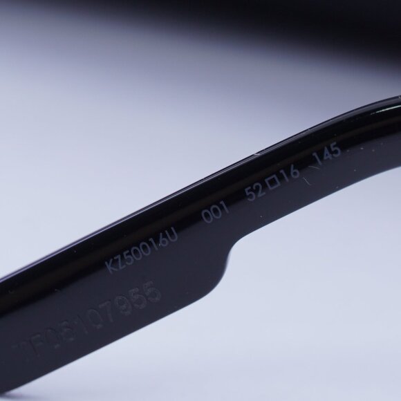 Kenzo KZ50016U 001 Square 52mm Eyeglasses - Black - Picture 4 of 11